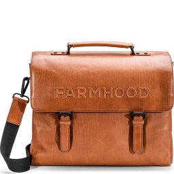 Farmhood Porte-documents Memphis XXL 3 compartiments cuir 39 cm  Modéle 2