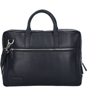 Plevier Vintage London Porte-documents Protection RFID Cuir 41 cm Compartiment pour ordinateur portable