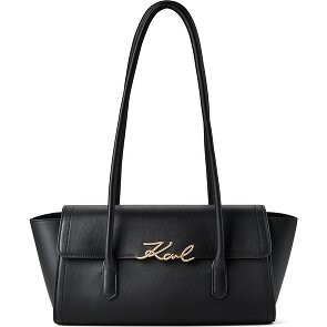 Karl Lagerfeld Signature Sac à bandoulière Cuir véritable 37 cm