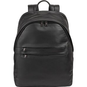 DuDu New York Daypack Cuir véritable 41 cm Compartiment ordinateur