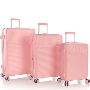 Heys Pastel 4 roulettes Set de valises 3 pièces avec soufflet d'extension