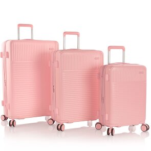 Heys Pastel 4 roulettes Set de valises 3 pièces avec soufflet d'extension