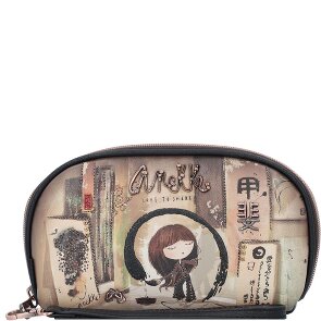 Anekke Shoen Black Porte-monnaie Protection RFID 22 cm