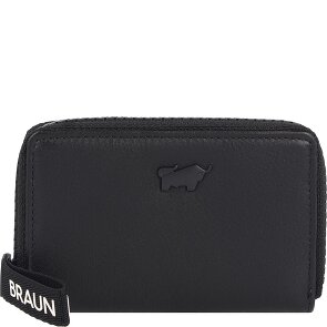 Braun Büffel Capri Porte-monnaie Protection RFID Cuir 11 cm