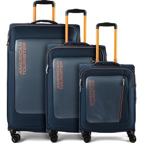 American Tourister Aktivus 4 roues Set de valises 3 pièces avec soufflet d'extension
