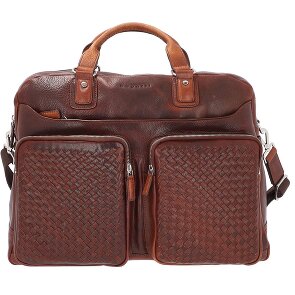 bugatti Porte-documents Woven en cuir 48 cm