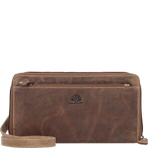 Greenburry Vintage Portefeuille d'embrayage Protection RFID Cuir 21 cm