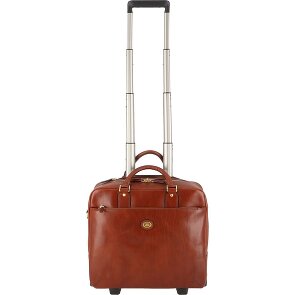 The Bridge Stovia 2 roulettes Trolley pilote Cuir 39 cm Compartiment pour ordinateur portable