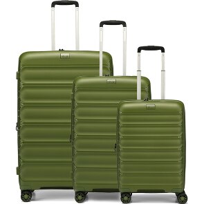 d&n Travel Line 4700 4 roulettes Set de valises 3 pièces avec soufflet d'extension