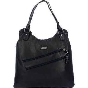 Greenland Nature Black Nappa Sac à bandoulière en cuir 38 cm