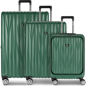 Bric's Cervia 2.0 4 roues Set de valises 3 pièces avec soufflet d'extension