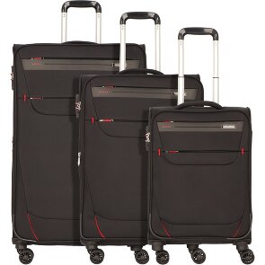 Worldpack Denver 4 roulettes Set de valises 3 pièces