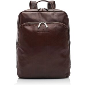 Castelijn & Beerens Firenze Sac à dos RFID Cuir 41 cm Compartiment pour ordinateur portable