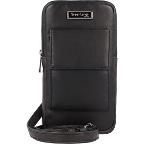 Greenland Nature Black Nappa Pochette pour téléphone portable Cuir 11.5 cm