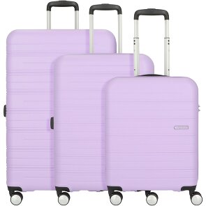 American Tourister High Turn 4 roulettes Set de valises 3 pièces