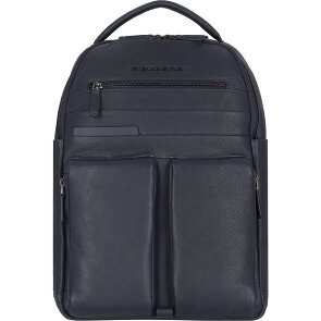 Piquadro Paavo Sac à dos professionnel Cuir 42 cm Compartiment pour ordinateur portable