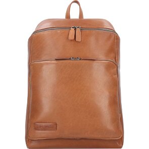 Plevier Rock Amaril Sac à dos professionnel Cuir 43 cm Compartiment pour ordinateur portable