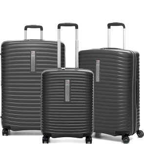 MODO by Roncato Vega 4 roulettes Set de valises 3 pièces avec soufflet d'extension