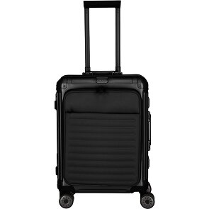 Travelite Valise cabine Next à 4 roues en Aluminium, 55 cm, compartiment pour ordinateur portable