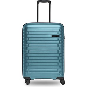 Pactastic Collection 04 THE MEDIUM + 4 roulettes Trolley M 66 cm avec soufflet d'extension