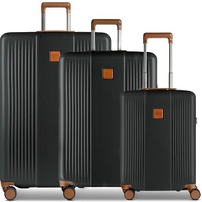 Bric's Ferrara 4 roues Set de valises 3 pièces avec soufflet d'extension