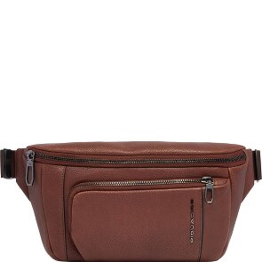 Piquadro Cronus Sac banane Cuir véritable 29 cm