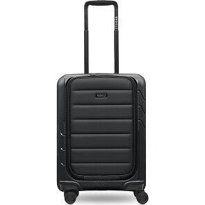 Redolz Essentials 17 : valise cabine à 4 roues, 55 cm, avec compartiment souple pour ordinateur portable