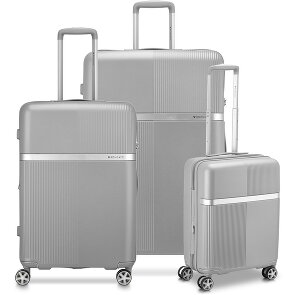 Roncato Airglam 4 roulettes Set de valises 3 pièces avec soufflet d'extension