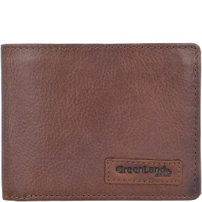 Greenland Nature Soft & Safe Porte-monnaie en cuir RFID 12 cm