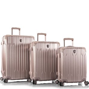 Heys Xtrak 4 roulettes Set de valises 3 pièces avec soufflet d'extension
