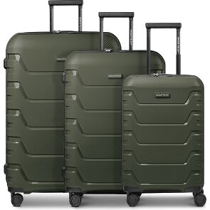 Smartbox Edition 01 4 roues Set de valises 3 pièces avec soufflet d'extension