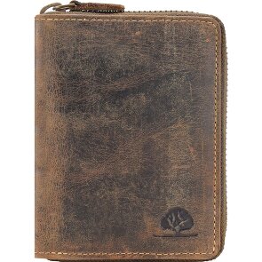 Greenburry Vintage Porte-monnaie Cuir véritable 3 cm