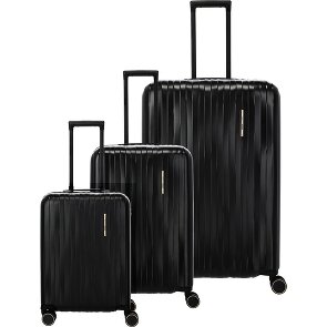Travelite Barbara Novelty 4 roulettes Set de valises 3 pièces avec soufflet d'extension