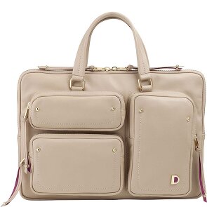 DuDu Pocket Attaché-case Cuir véritable 36 cm Compartiment ordinateur