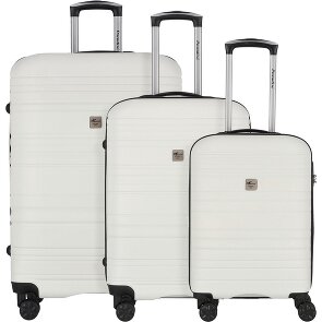 Check.In Paradise 4 roulettes Set de valises 3 pièces
