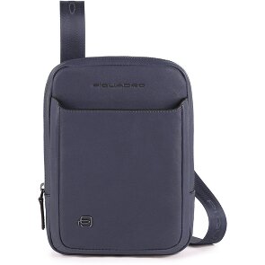 Piquadro Black Square Sac à bandoulière en cuir 17 cm