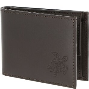 oxmox Leather Porte-monnaie Protection RFID Cuir véritable 11 cm