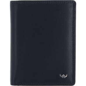 Golden Head Polo Porte-monnaie Protection RFID Cuir véritable 9 cm