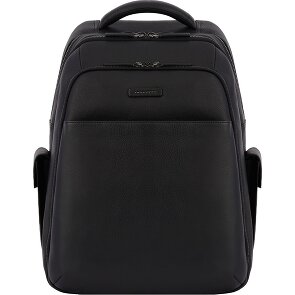 Piquadro Modus Daypack Cuir véritable 42 cm Compartiment ordinateur