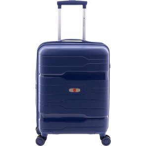 Gladiator 3800 4 roulettes Trolley de cabine 55 cm avec soufflet d'extension