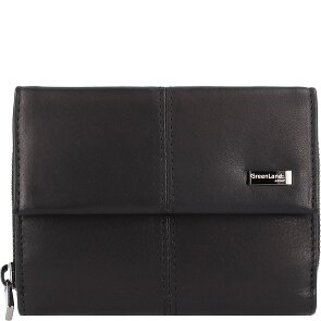 Greenland Nature Black Nappa Porte-monnaie Protection RFID Cuir 13 cm