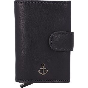 Harbour 2nd Anchor Love Robin 2 Étui pour cartes de crédit Protection RFID Cuir 6 cm