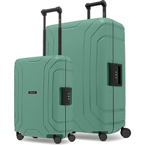 Redolz Essentials 15 4-roues 15 Set de valises 2 pcs. avec fermeture à trois points