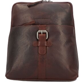 Spikes & Sparrow Sac à dos City en cuir 27 cm