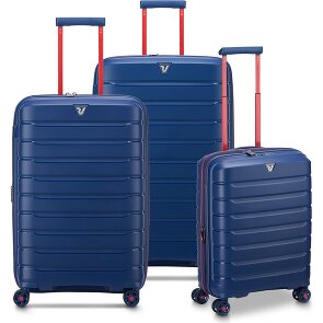 Roncato B-Flying Move 4 roulettes Set de valises 3 pièces avec soufflet d'extension