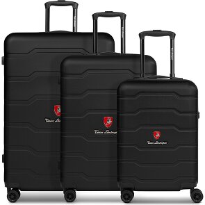 Tonino Lamborghini Bologna 4 roulettes Set de valises 3 pièces