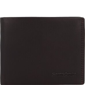 Samsonite Attack 2 Porte-monnaie Protection RFID Cuir véritable 10.5 cm
