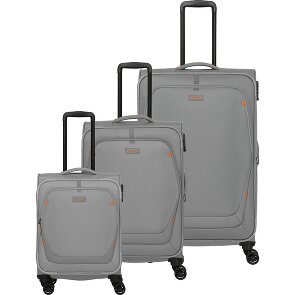 Travelite Umbria 4 roulettes Set de valises 3 pièces avec soufflet d'extension