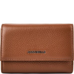 Coccinelle Metallic Soft Porte-monnaie en cuir 14 cm