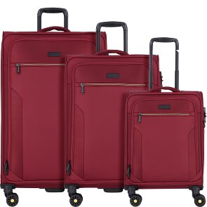 d&n Travel Line 9704 4 roues Set de valises 3 pièces avec soufflet d'extension